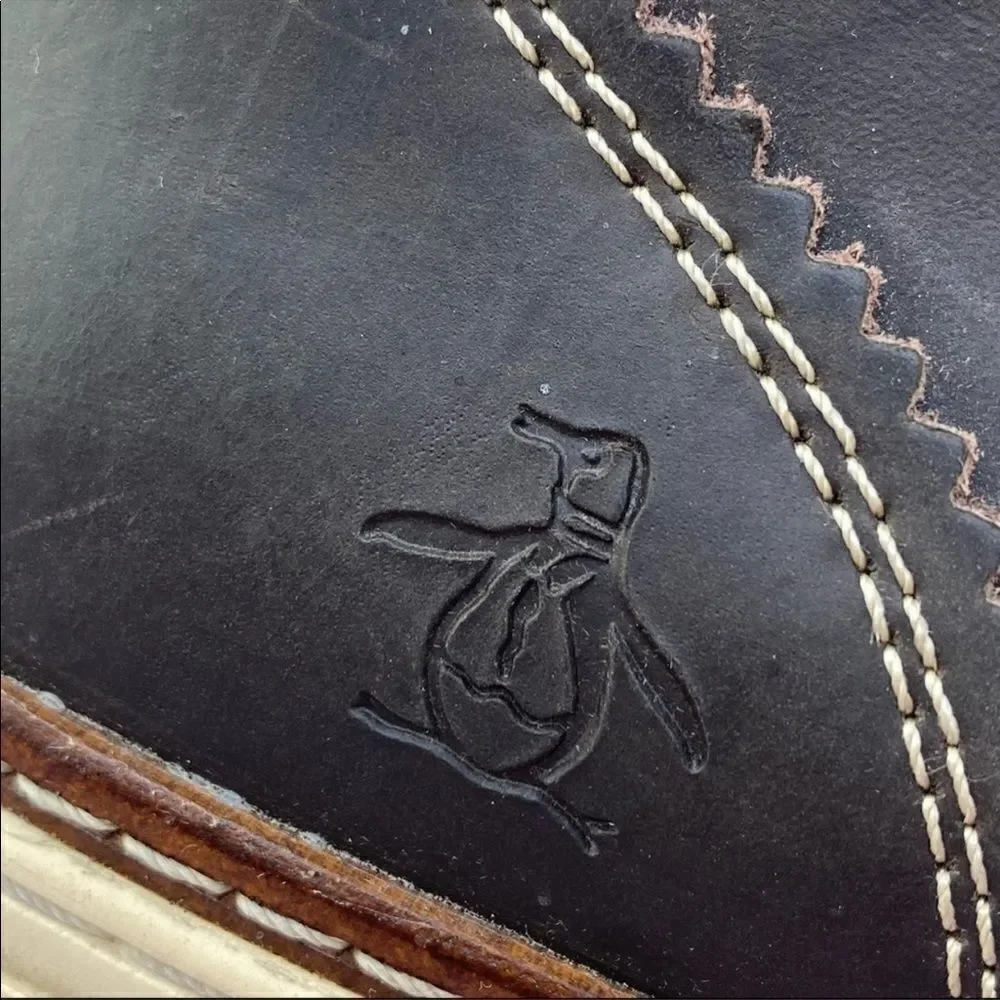 Original Penguin Leather Lace Up‎ Chukka Boot Brown 12